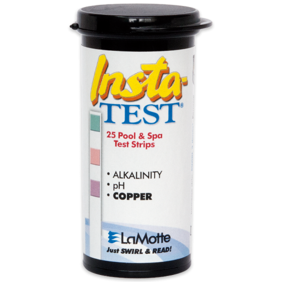 Insta-TEST® Copper, pH, and Alkalinity Test Strips