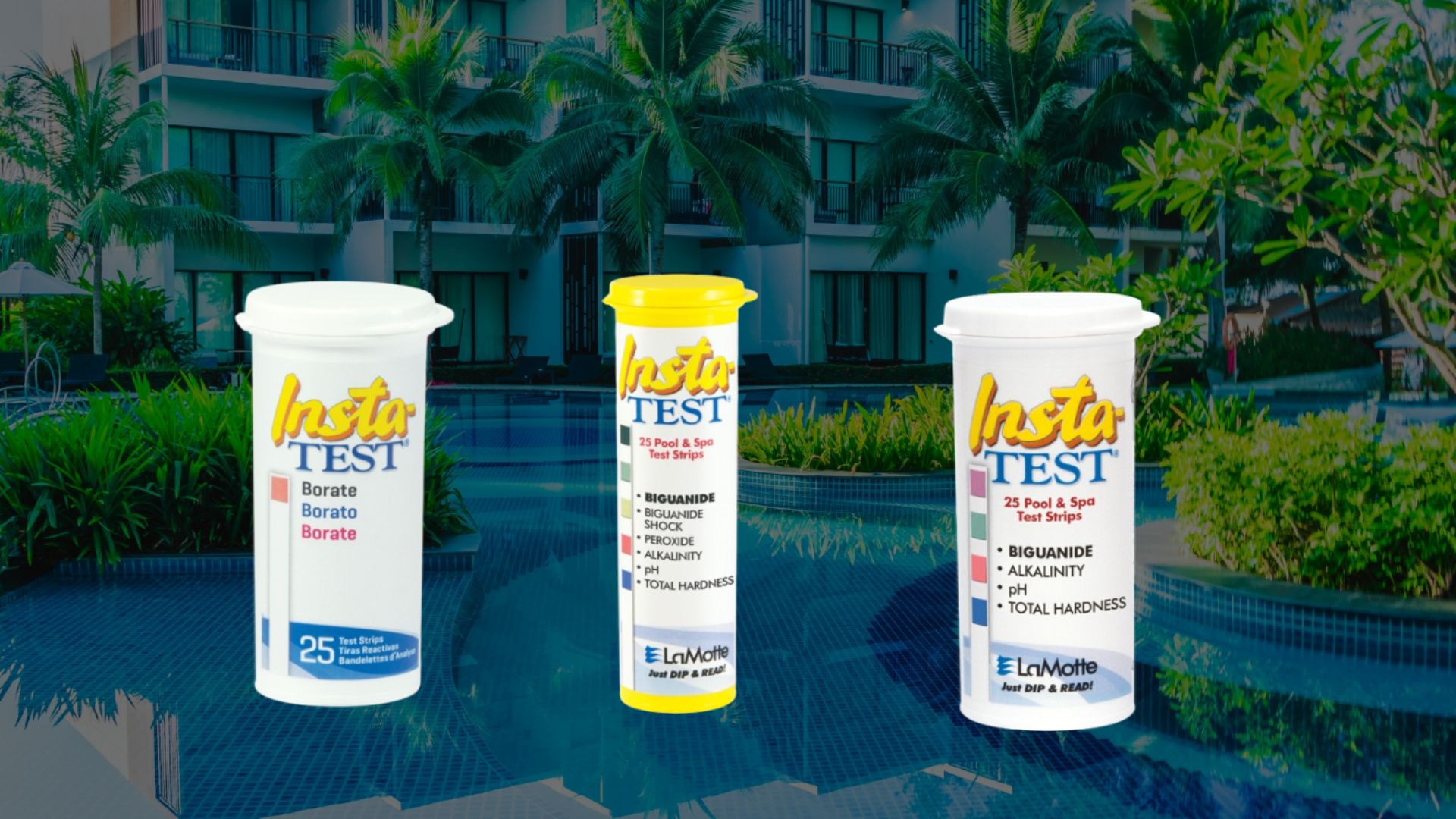 Insta-TEST swimming pool water testing kit — fast, reliable